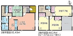 小牧市大字岩崎の一戸建て