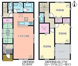 北名古屋市沖村六反の一戸建て