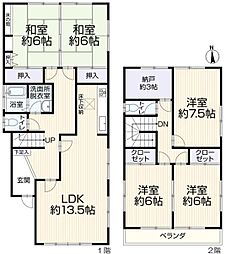 春日井市岩野町２丁目の一戸建て