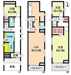 北名古屋市六ツ師北屋敷の一戸建て