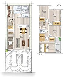 北名古屋市鹿田西赤土の一戸建て
