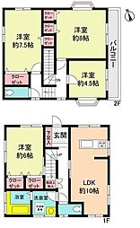 春日井市東野町西３丁目の一戸建て