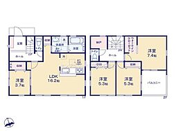 春日井市東野町西２丁目の一戸建て