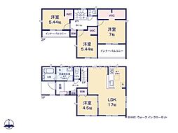 北名古屋市六ツ師山の神の一戸建て