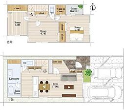 北名古屋市井瀬木高畑の一戸建て