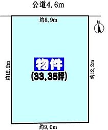 北名古屋市能田蓮池の土地
