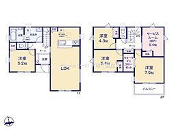 北名古屋市久地野北浦の一戸建て