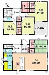 小牧市小木西３丁目の一戸建て