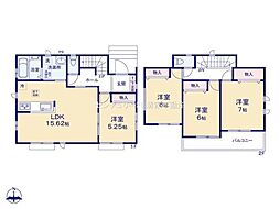 北名古屋市熊之庄牛流の一戸建て