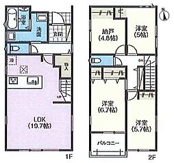 小牧市小牧２丁目の一戸建て