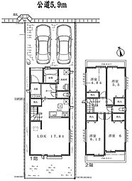 春日井市西本町３丁目の一戸建て