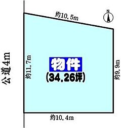 春日井市松本町２丁目の土地