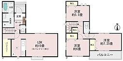 北名古屋市片場八瀬の木の一戸建て