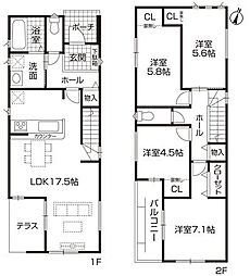 春日井市林島町４丁目の一戸建て