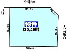 北名古屋市九之坪西町の土地