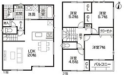 春日井市中新町1丁目の一戸建て