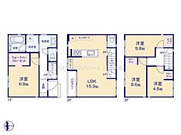 川口市青木１丁目の一戸建て