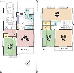 志木市柏町２丁目の一戸建て