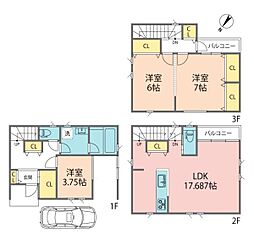 当社専任上宗岡5丁目　中古戸建