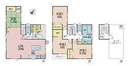 上尾市大字原市の一戸建て