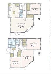横浜市港南区笹下３丁目の一戸建て