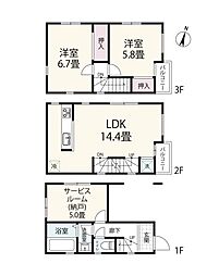 横浜市青葉区美しが丘4丁目の一戸建て
