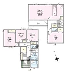 茅ヶ崎市松林1丁目の一戸建て