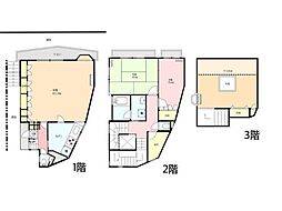 新宿区市谷柳町の一戸建て