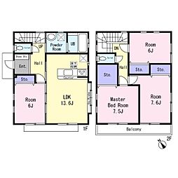 八王子市叶谷町の一戸建て