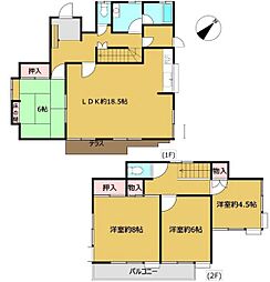 八王子市北野台3丁目の一戸建て
