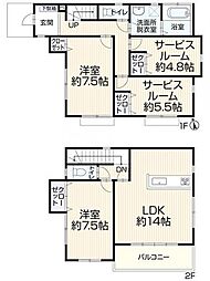 八王子市中野上町４丁目の一戸建て