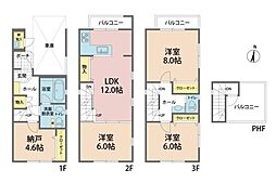 川口市川口1丁目　一戸建て