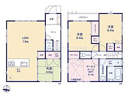 戸田市川岸206III　1号棟