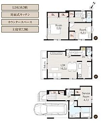 さいたま市北区盆栽町No2　全3邸　3号棟