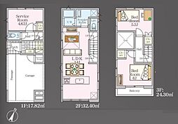 浦和区北浦和三1期全2棟　1号棟