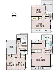 川口市里1413番　全2棟　B号棟