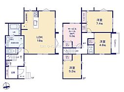 川口市大字峯　全5邸　1号棟