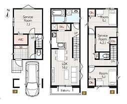 川口市西青木210 全4邸 3号棟
