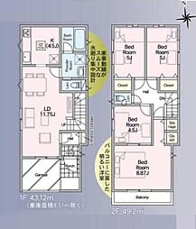 川口市上青木西第16 全2棟 1号棟