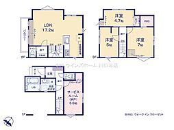 川口市南鳩ヶ谷200 1号棟