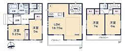 蕨市北町4丁目III 全1棟 1号棟