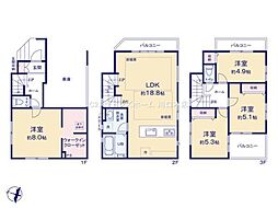 南区太田窪39期　全3棟　1号棟