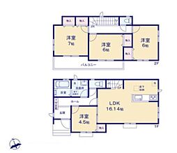 春日部市大枝1002番　全2棟　A号棟