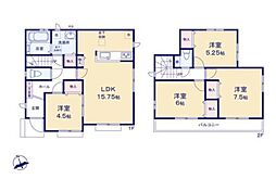 春日部市大枝1002番　全2棟　C号棟