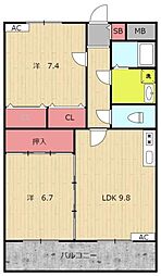 リージングマンションC棟 202