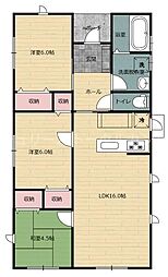未入居物件駅近くの平家建て