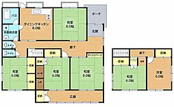 ハザードマップ外の開放感のある中古一戸建て