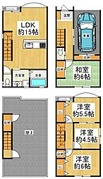 大阪市平野区平野南3丁目　中古戸建