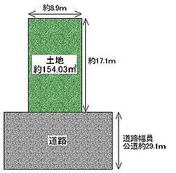 大阪市東住吉区桑津1丁目　売土地