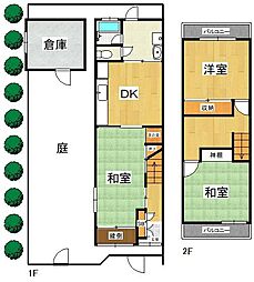 大阪市東住吉区照ケ丘矢田4丁目　中古戸建